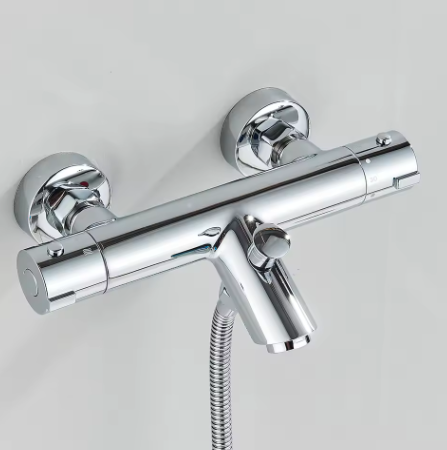 Thermostatische Douchekranen Set – Badkamer Mengkraan met Warm en Koud