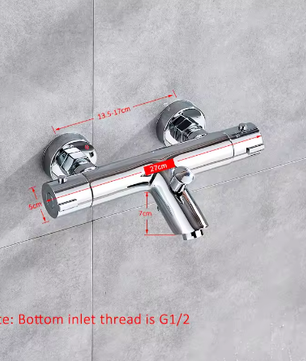 Thermostatische Douchekranen Set – Badkamermengkraan Warm en Koud