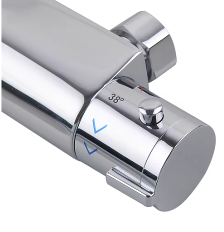 Thermostatische Douchemengkraan – Anti-Burn Veiligheidsknop 38°C