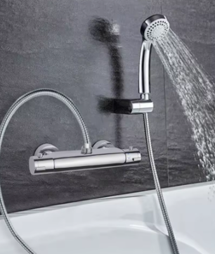 Thermostatische Douchemengkraan – Anti-Burn Veiligheidsknop 38°C