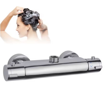 Thermostatische Douchemengkraan – Anti-Burn Veiligheidsknop 38°C