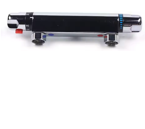 Thermostatische Douchemengkraan met 38°C Veiligheidsknop – Badkamer Douchekraan van Messing