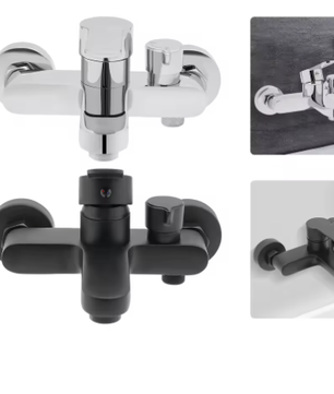 Badkamer Douchekraan Eengreeps Wandmontage met Mengkraan