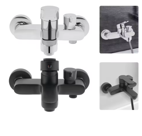 Badkamer Douchekraan Eengreeps Wandmontage met Mengkraan