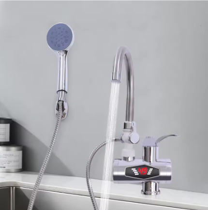 360° Elektrische Instant Warmwaterkraan met Douche