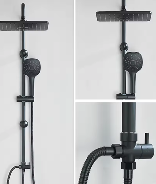 Regendouchesysteem met Handdouche voor Bad en Douche