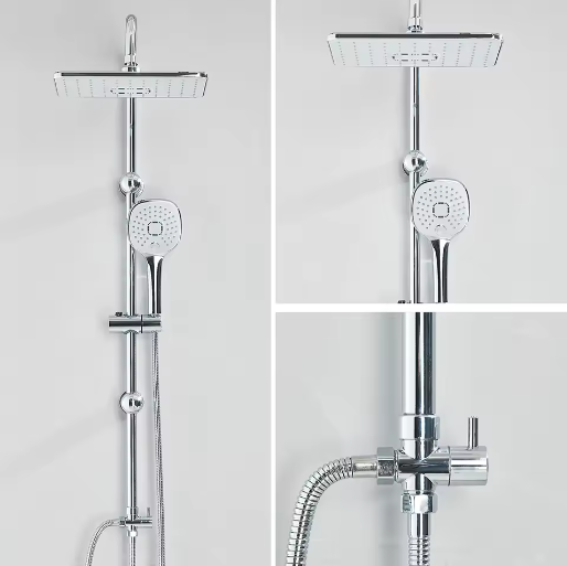 Regendouchesysteem met Handdouche voor Bad en Douche