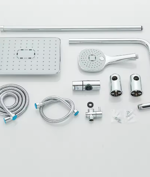 Regendouchesysteem met Handdouche voor Bad en Douche