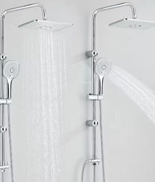 Regendouchesysteem met Handdouche voor Bad en Douche