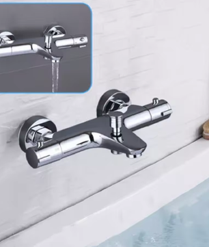 Badthermostaat 38℃ – Volledig koperen ventielkern, nauwkeurig