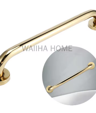 Antislip Badkamer Handgreep RVS Veiligheidsleuning Goud