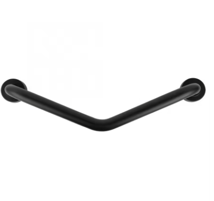 Antislip Badkamer Handgreep Veiligheidsleuning RVS Zwart