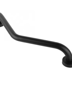 Antislip Badkamer Handgreep Veiligheidsleuning RVS Zwart