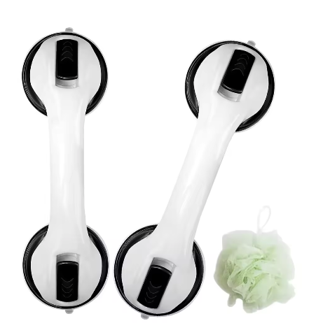 2-Pack Antislip Douche Handgrepen met Zuignap