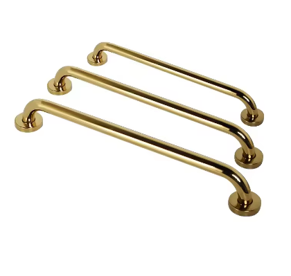 Gouden RVS Badkamer Handgreep Antislip – Veiligheidsleuning voor Bad en Toilet
