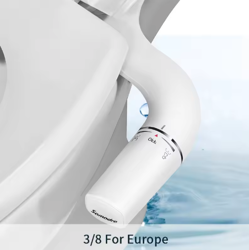 Niet-Elektrische Bidet Toilet Sproeier met Dubbele Nozzle – Hygiënische Douche voor Toilet