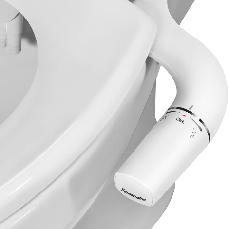 Niet-Elektrische Bidet Toilet Sproeier met Dubbele Nozzle – Hygiënische Douche voor Toilet