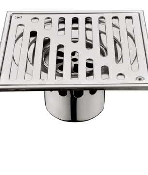 Vierkant Douche Rooster RVS 304 – Tegelinzet Vloerafvoer