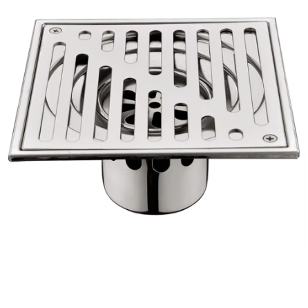 Vierkant Douche Rooster RVS 304 – Tegelinzet Vloerafvoer