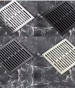 Messing Lineaire Vloerafvoer Streep – Anti-geur Doucheafvoer