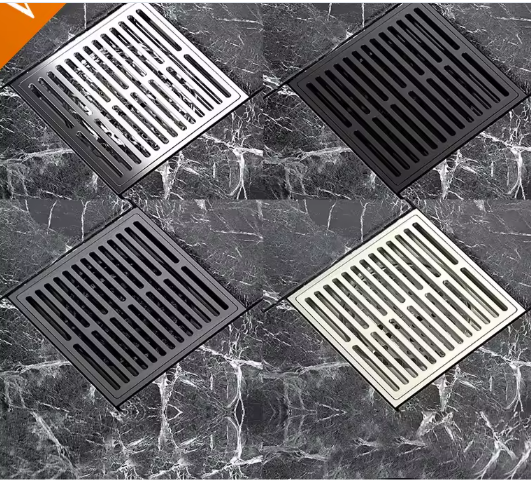 Messing Lineaire Vloerafvoer Streep – Anti-geur Doucheafvoer