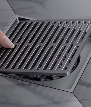 Messing Lineaire Vloerafvoer Streep – Anti-geur Doucheafvoer