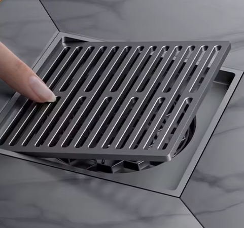 Messing Lineaire Vloerafvoer Streep – Anti-geur Doucheafvoer