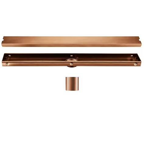 Roestvrijstalen Lineaire Afvoer – Goudkleurig Anti-Geur Doucheputje 800/900/1000 mm