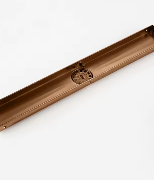 Roestvrijstalen Lineaire Afvoer – Goudkleurig Anti-Geur Doucheputje 800/900/1000 mm