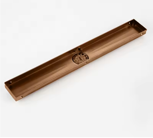 Roestvrijstalen Lineaire Afvoer – Goudkleurig Anti-Geur Doucheputje 800/900/1000 mm