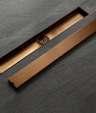 Roestvrijstalen Lineaire Afvoer – Goudkleurig Anti-Geur Doucheputje 800/900/1000 mm