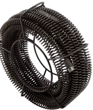 Robuuste Pijpreiniger Slang 1400 cm – Mangaanstaal Ontstoppingsveer voor Afvoer, Toilet en Douche