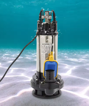 Industriële Dompelpomp 36000 L/U – RVS Afvalwaterpomp met Vlotterschakelaar 2 PK