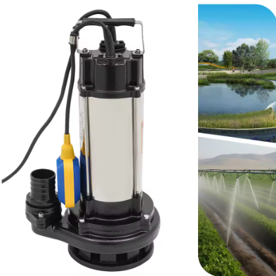 Industriële Dompelpomp 36000 L/U – RVS Afvalwaterpomp met Vlotterschakelaar 2 PK