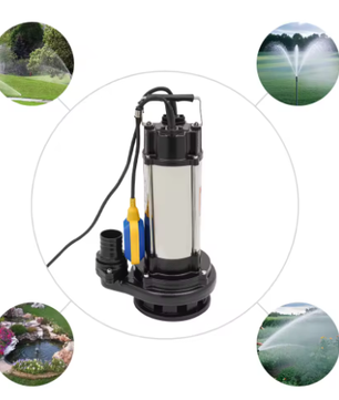 Industriële Dompelpomp 36000 L/U – RVS Afvalwaterpomp met Vlotterschakelaar 2 PK