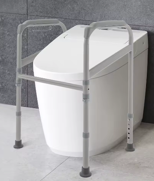 Toilet Sta-Hulp Veiligheidsframe – Verstelbare Badkamer Steunbeugel