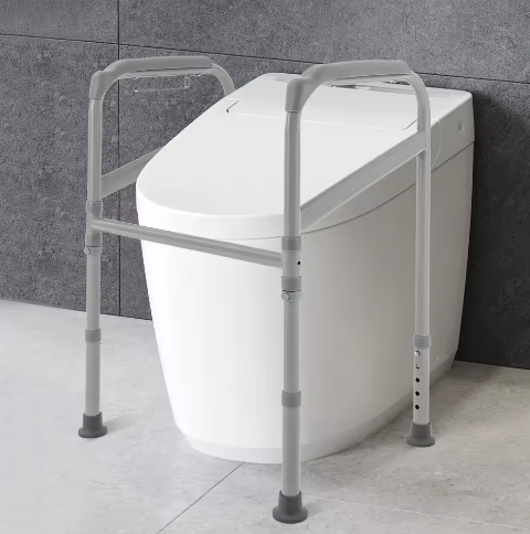 Toilet Sta-Hulp Veiligheidsframe – Verstelbare Badkamer Steunbeugel