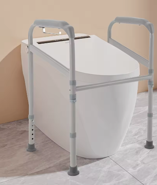 Toilet Sta-Hulp Veiligheidsframe – Verstelbare Badkamer Steunbeugel
