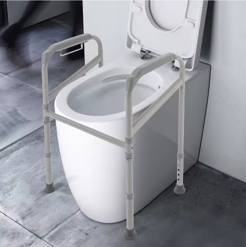 Toilet Sta-Hulp Veiligheidsframe – Verstelbare Badkamer Steunbeugel