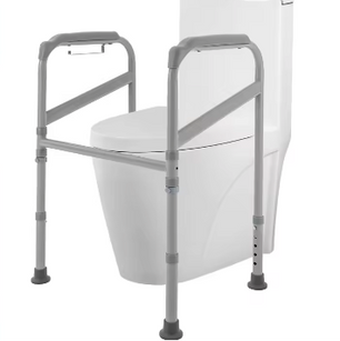 Toilet Sta-Hulp Veiligheidsframe – Verstelbare Badkamer Steunbeugel