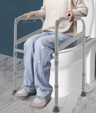 Verstelbare Toiletstandaard met Opvouwbaar Frame – Tot 200 kg