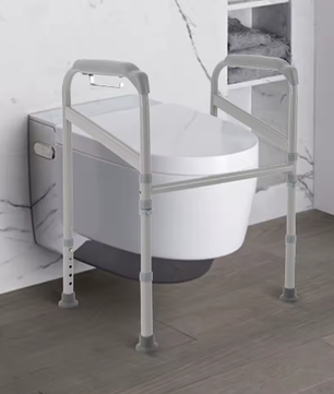 Verstelbare Toiletstandaard met Opvouwbaar Frame – Tot 200 kg