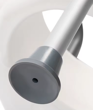 3-in-1 Verstelbaar Toiletframe met Armleuningen en Toiletbrilverhoger