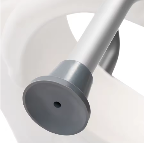 3-in-1 Verstelbaar Toiletframe met Armleuningen en Toiletbrilverhoger