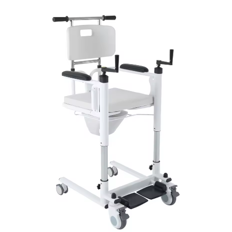 Multifunctionele Lift- en Transferrolstoel – 3-in-1 Douchestoel, Toiletstoel en Fauteuil