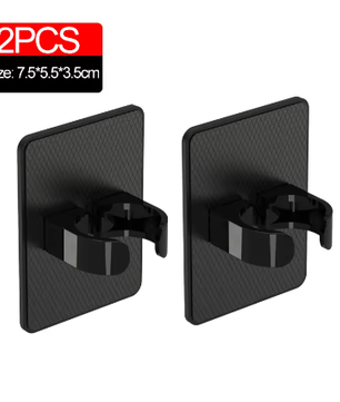 Wandgemonteerde Kam- en Borstelhouder – Badkamer Organizer en Föhnhouder