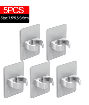 Wandgemonteerde Kam- en Borstelhouder – Badkamer Organizer en Föhnhouder