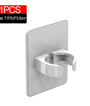 Wandgemonteerde Kam- en Borstelhouder – Badkamer Organizer en Föhnhouder