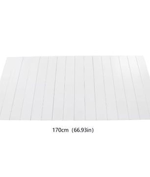 Opvouwbare Badkuiphoes – Waterdichte PVC Badkuipafdekking met Isolatie