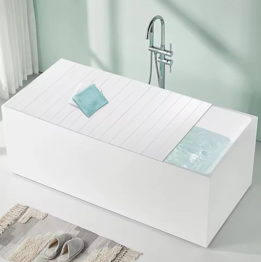 Opvouwbare Badkuiphoes – Waterdichte PVC Badkuipafdekking met Isolatie